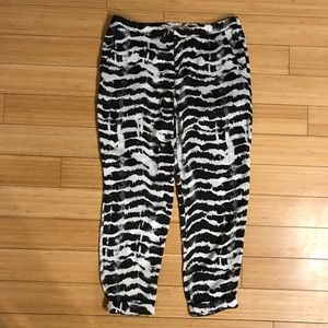 Guess Zebra Print Pants